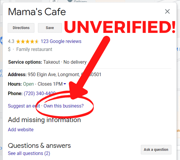 How to Tell if Your Google Business Profile s is Unverified