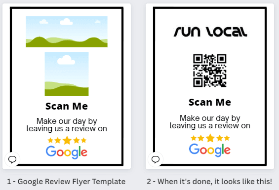Google Review Flyer Template Free Editable Leave Us A Review Flyer 