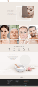 fashion and beauty website design in longmont, colorado